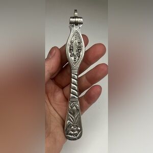 Vintage Ornate Silver-Plated Nutcrackers,Kitchen Decor